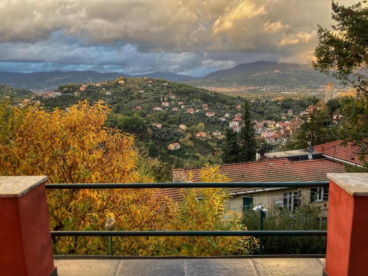 Вілла La Casa Rossa Arcola Con Vista Екстер'єр фото