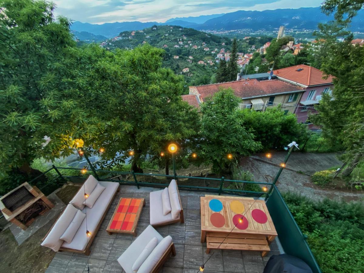 Вілла La Casa Rossa Arcola Con Vista Екстер'єр фото