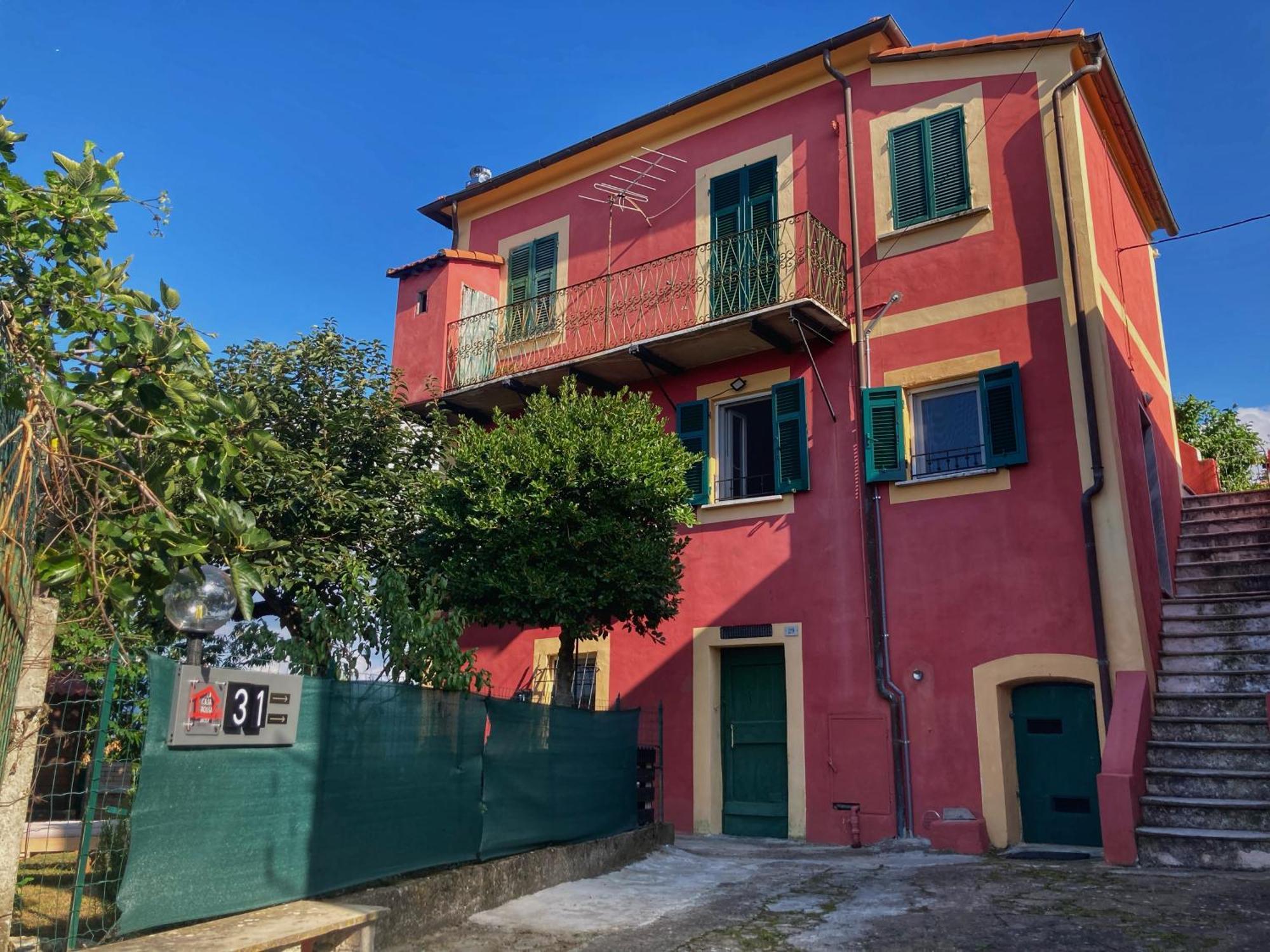 Вілла La Casa Rossa Arcola Con Vista Екстер'єр фото