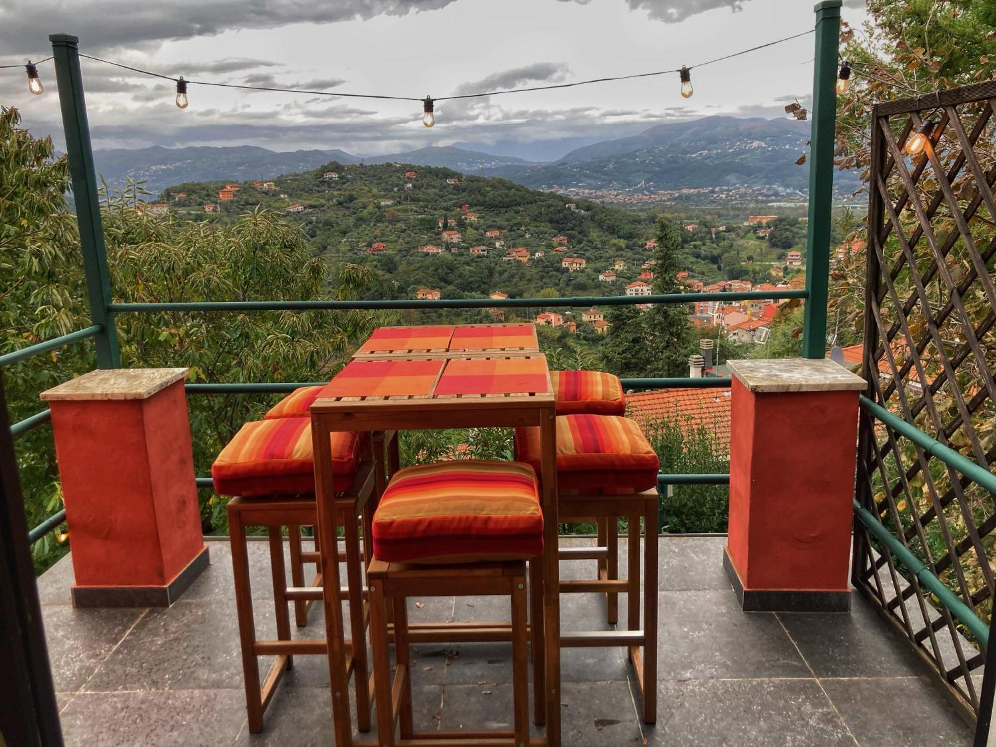 Вілла La Casa Rossa Arcola Con Vista Екстер'єр фото