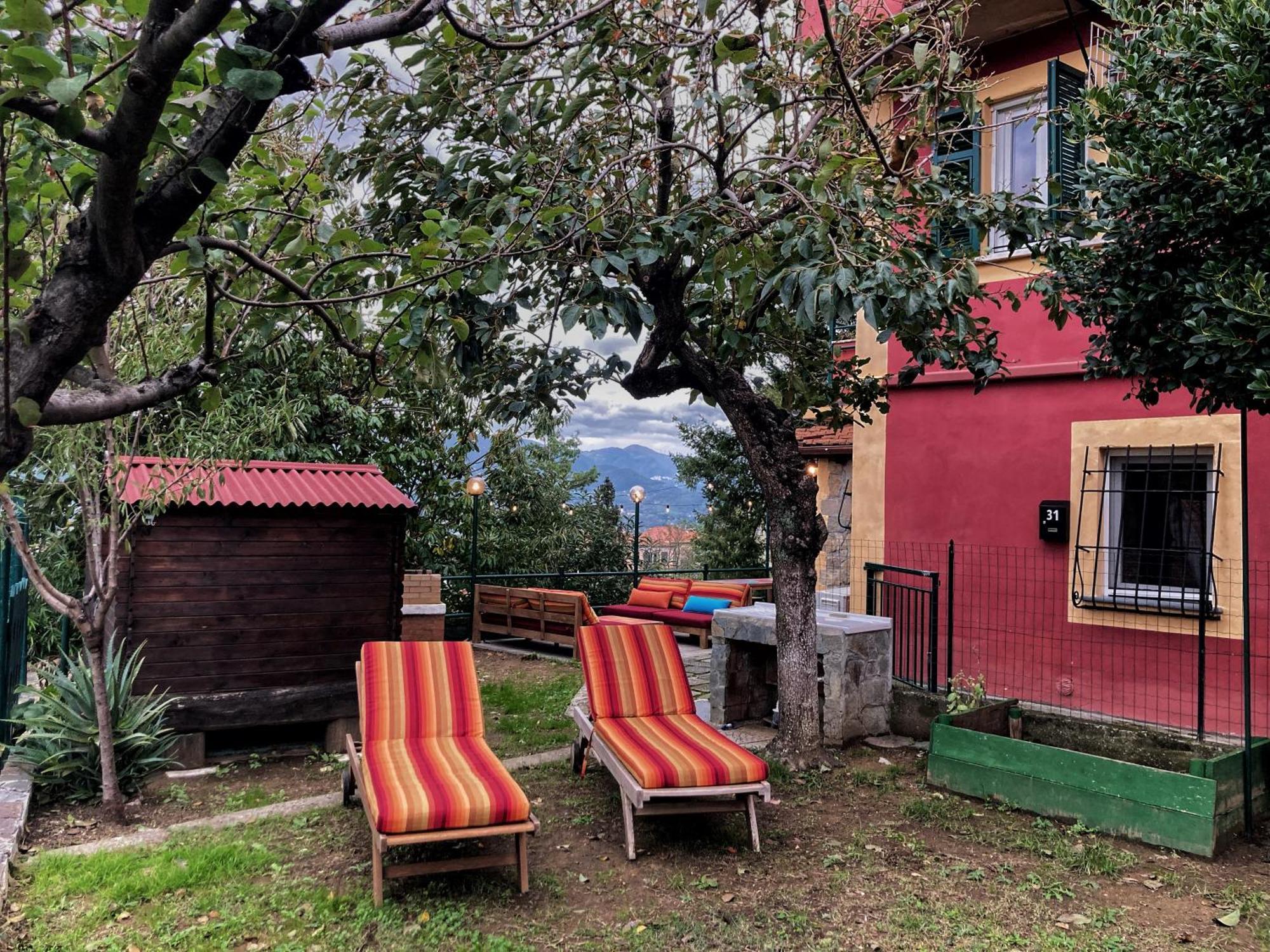 Вілла La Casa Rossa Arcola Con Vista Екстер'єр фото